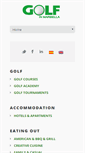 Mobile Screenshot of golfinmarbella.com